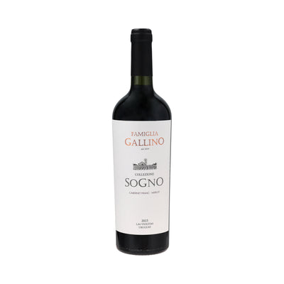 Botella de Cabernet Franc Merlot — Vino tinto Famiglia Gallino
