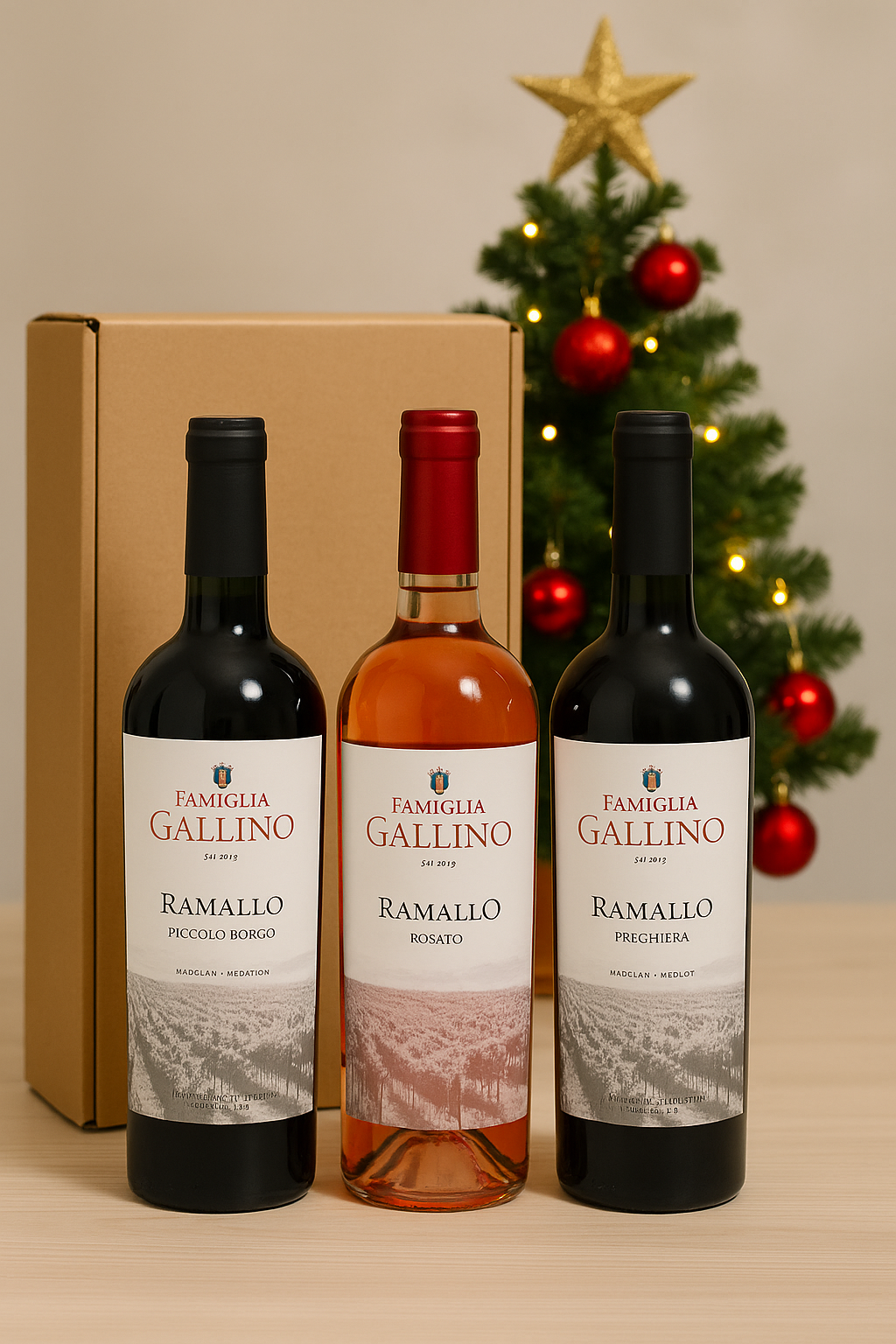 Pack Regalo Navideño - 3 Botellas